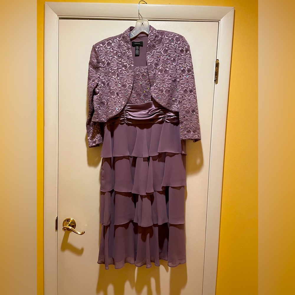 Ladies dress for special occasions like mother of the bride or grandmother.